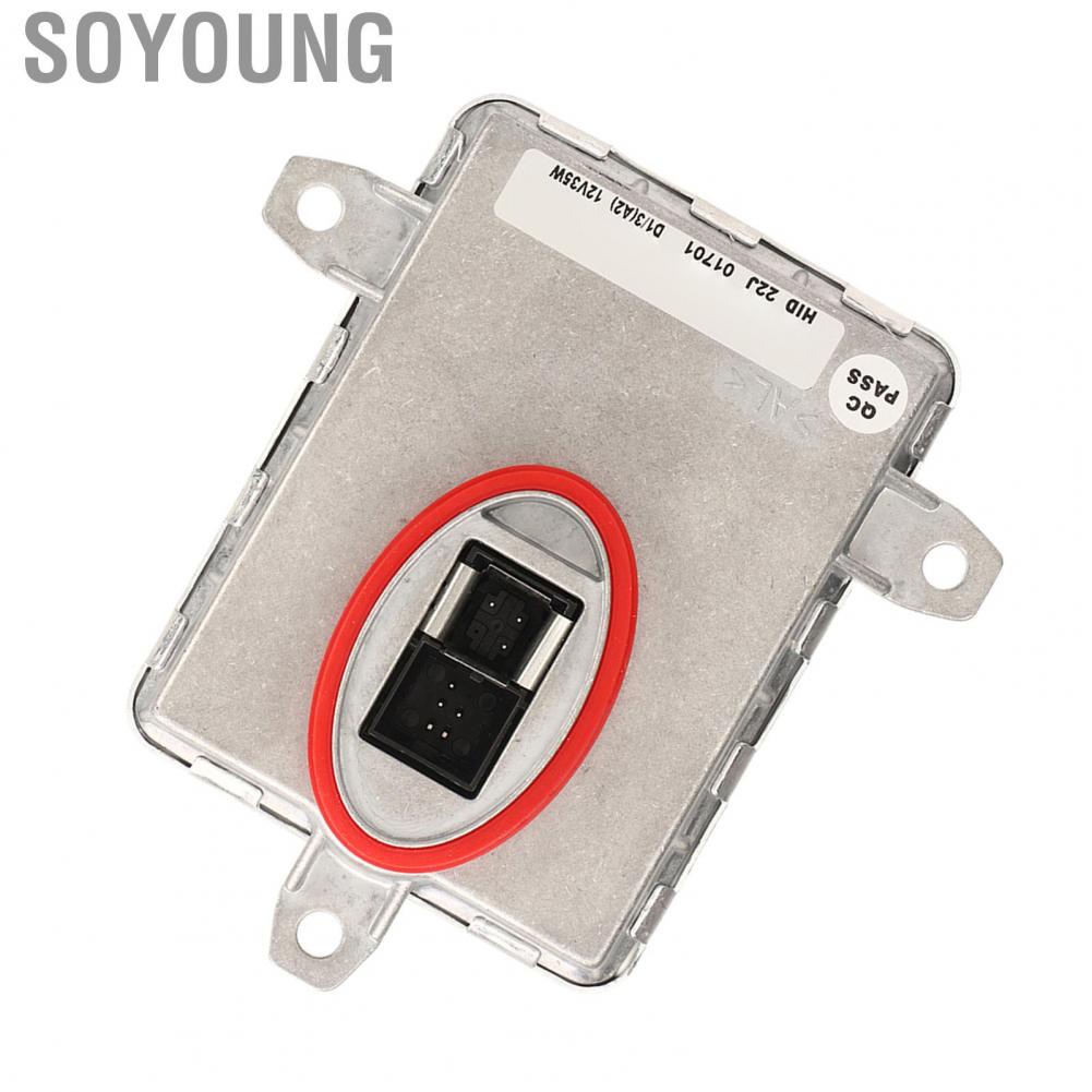 Soyoung 63117182520  Stable Output High Performance Xenon HID Headlight Ballast Aluminium Alloy Less Interference for E92 E93 E90 M3 E63