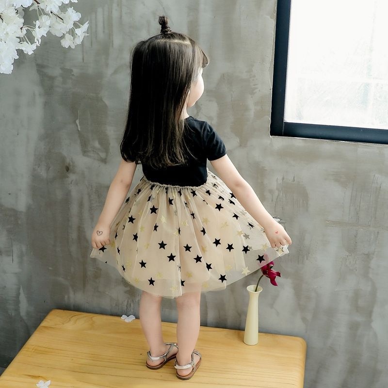 Đầm Tulle Tutu LJMOFA không tay thiết kế xù xì cho bé 2-6 tuổi