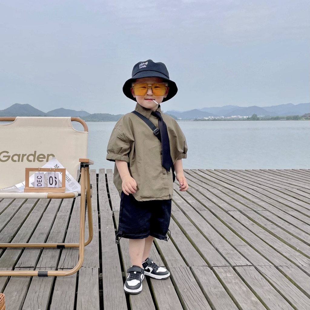 Áo Sơ Mi Tay Ngắn Phong Cách Hàn Quốc Thời Trang Mùa Hè Mới 2023