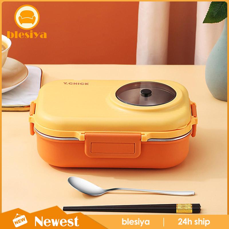 Hộp cơm Chia Ngăn Di Động Tiện Dụng Cho Học Sinh Trong Nhà / Ngoài Trời