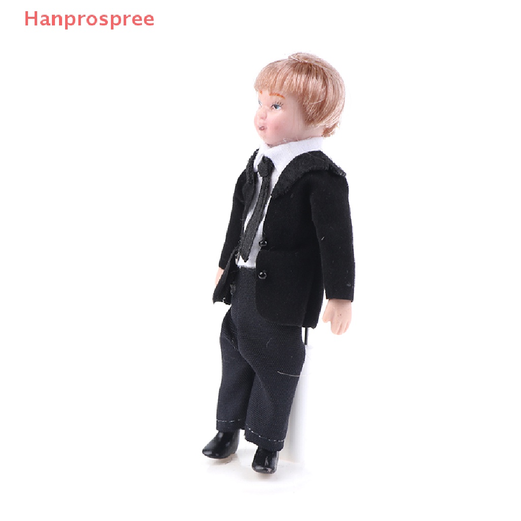Hanprospree > Mô Hình Bộ Đồ Vest Trang Trí Nhà Búp Bê Thu Nhỏ 1 / 12