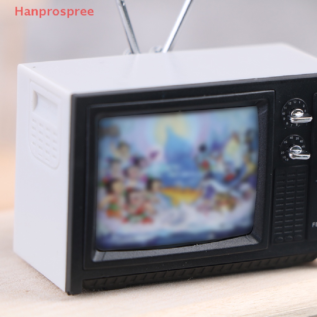 Hanprospree > Mô Hình TV Đồ Chơi Mini Phong Cách retro Trang Trí Nhà Búp Bê