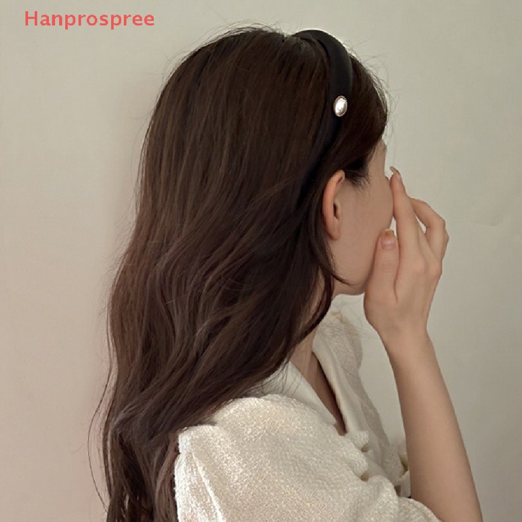 Hanprospree > Kẹp Tóc Đính Ngọc Trai sa Tinh Tế Cao Cấp Phong Cách Hepburn Đơn Giản Cho Nữ