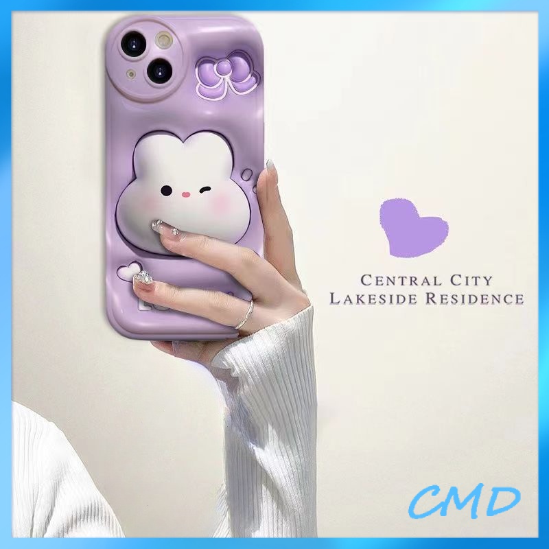 Ốp lưng iphone Điện Thoại di động đệm khí thỏ tinh cầu đáng yêu, vỏ mềm silicon chống rơi Cho Iphone 6 / 6S / 6splus / se / 7 / 7plus / 8 / 8plus / X / xs / xsmax / 11 / 12 / 13 / 14 / Plus / Pro / Pro Max-5072