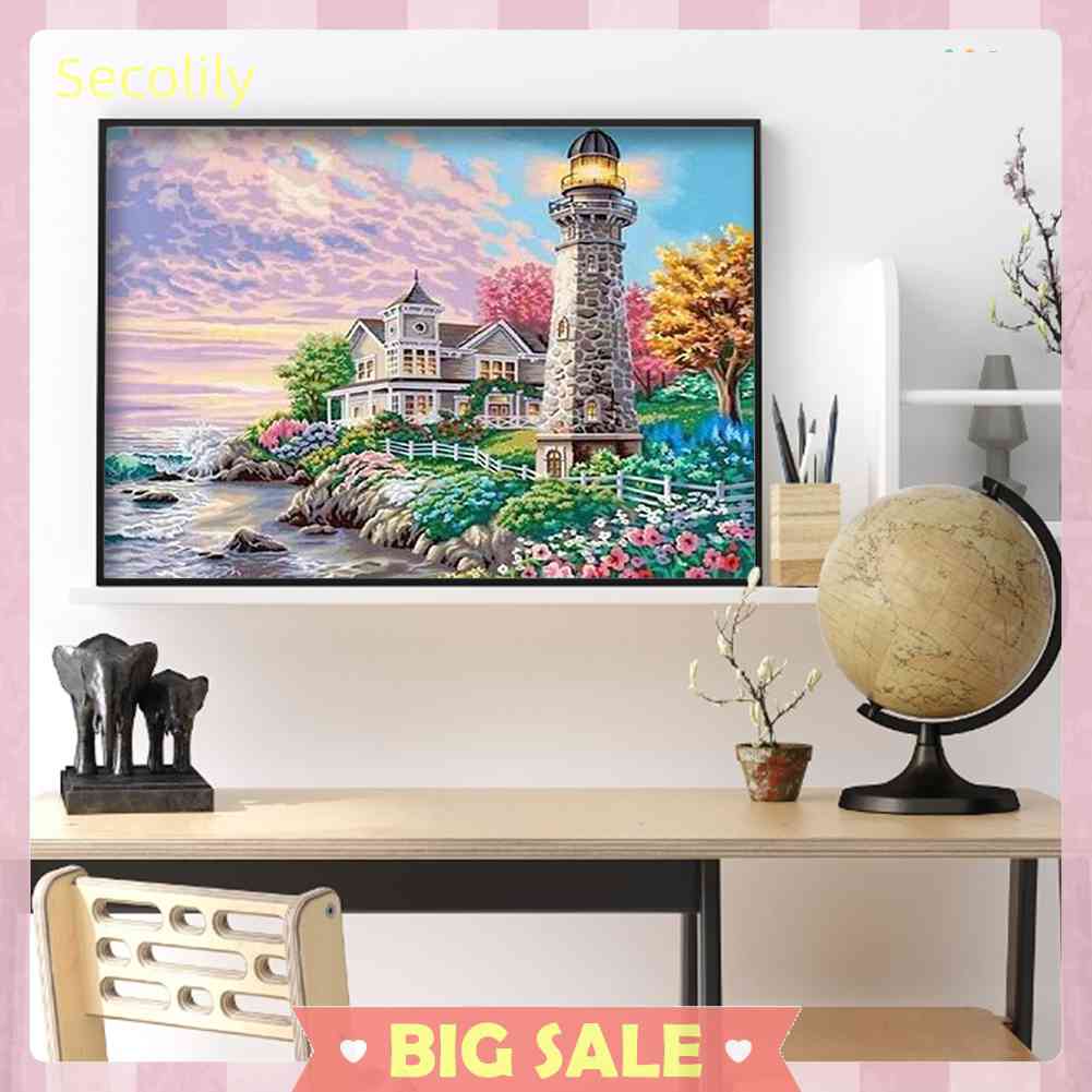 Toàn Bộ Bộ Tranh Thêu Chữ Thập 11CT DIY Hình Phong Cảnh