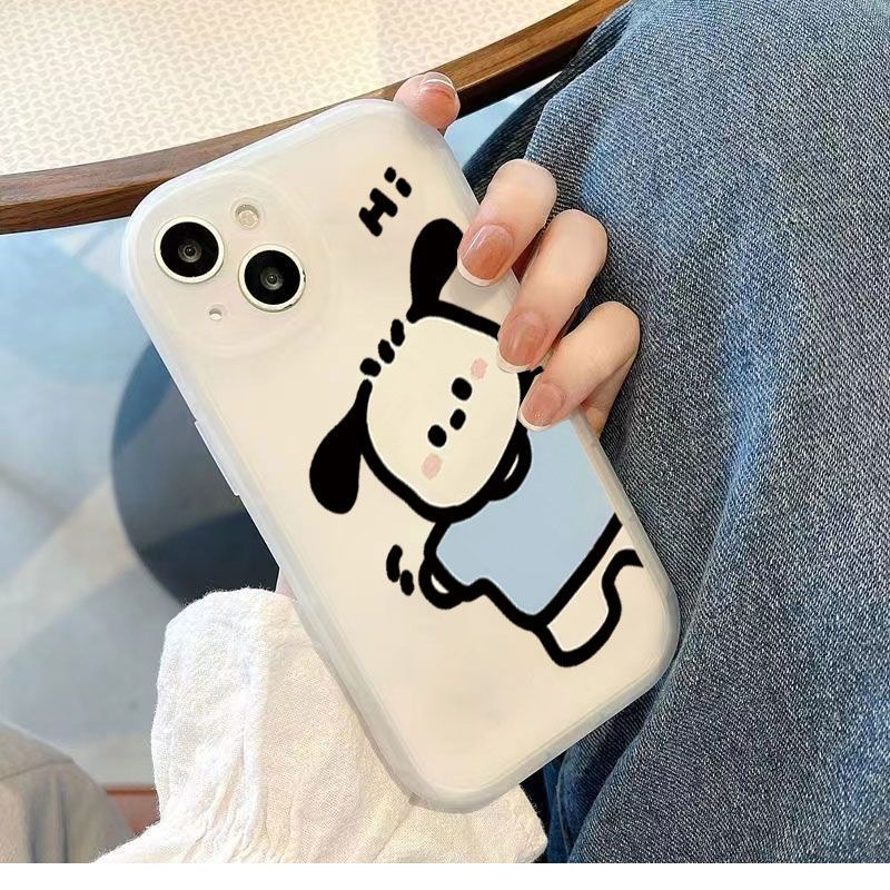 Chào Cún Con Đáng Yêu Cho iphone 15 11 14 pro 12 13 mini xs max x xr 7 8 6 6s plus se2020