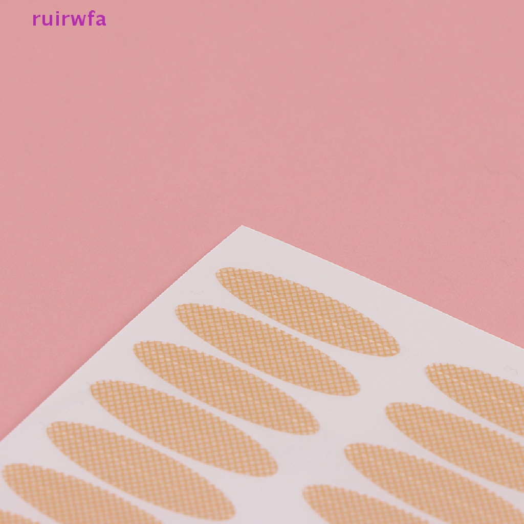 Ruirwfa Set 200 Miếng Dán Tạo Mắt Hai Mí Dạng Lưới Ren Vô Hình Mới