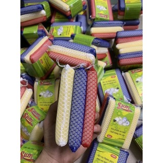 (HanPu Sỉ) 3 Miếng Mút Lưới Xịn Rửa Chén Thương Hiệu Sum