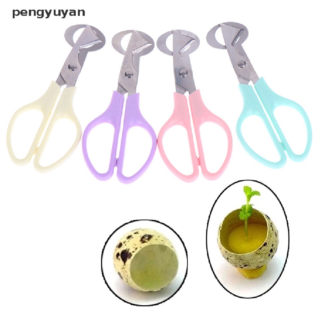 Kéo Cắt Trứng Bằng Thép Không Gỉ Tiện Dụng Cho Nhà Bếp