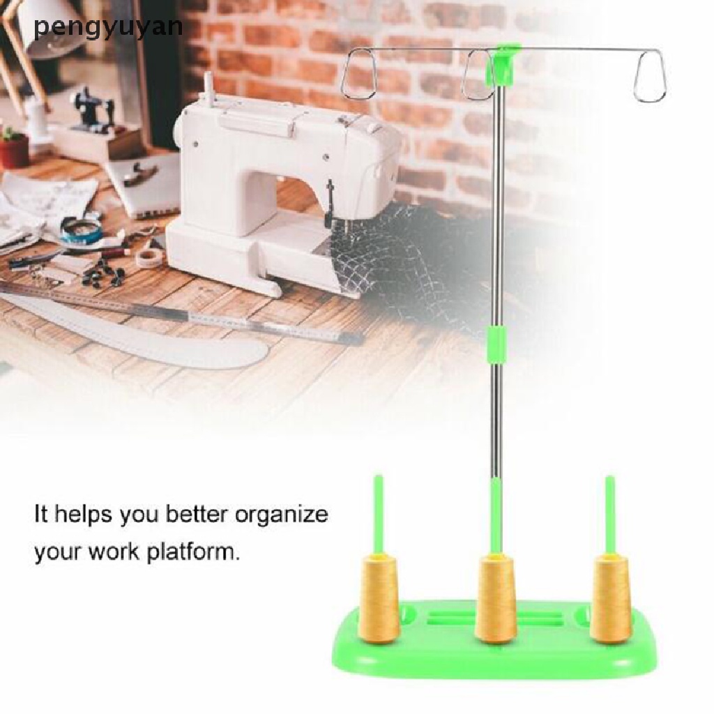 [pengyuyan] Giá Đỡ Ba Cuộn Chỉ / Bông Hình Nón Sử Dụng Cho Máy May [Mới]