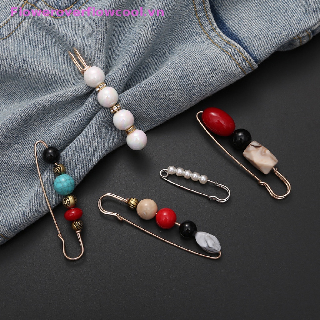 Ghim Cài Áo Đính Đá Tự Nhiên Thời Trang