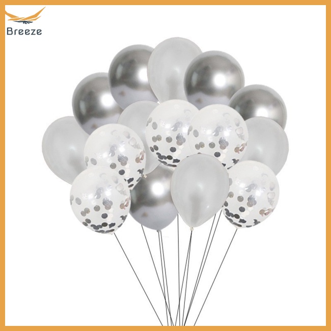 Set 15 Bong Bóng 12 Inch Trang Trí Tiệc Sinh Nhật