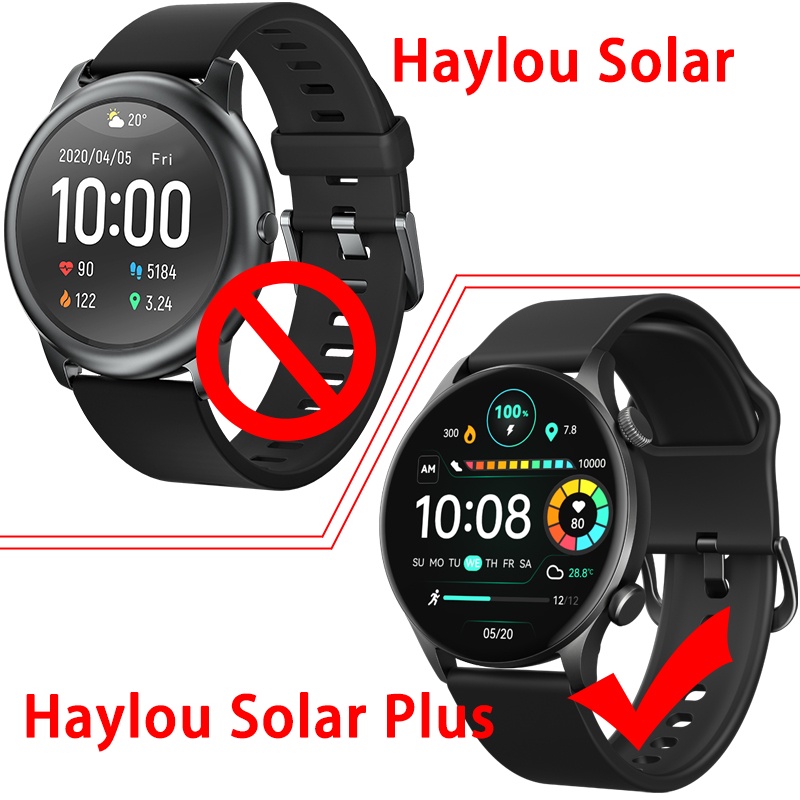 Dây Đeo Khóa Nam Châm Cho Đồng Hồ Thông Minh Haylou Solar Plus RT3