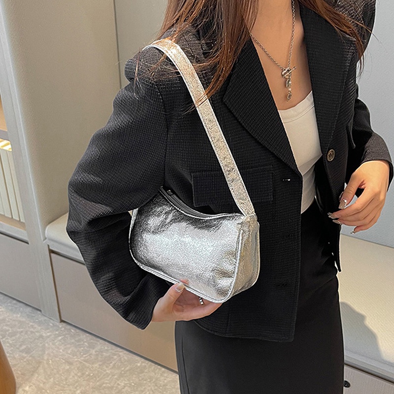 Túi Xách Nữ Màu Trơn Phong Cách Retro Sang Trọng