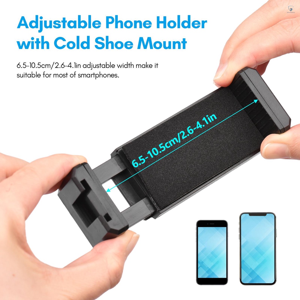 Giá Đỡ Webcam 72cm / 28in Ốc Vít 1 / 4 Inch Chịu Tải 1kg Kèm Giá Đỡ Điều Khiển Từ Xa Hỗ Trợ Dạy Học Trực Tuyến