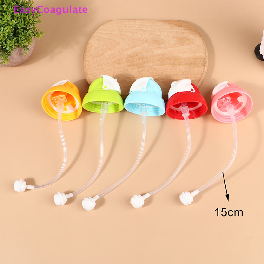 Eas Bình Uống Nước Cổ Rộng Bằng Thủy Tinh Cấp Thực Phẩm Kèm Ống Hút Phụ Kiện Tương Thích Với Pigeon PPSU