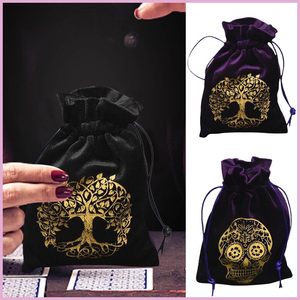 Túi Dây Rút Đựng Bài Tarot 13x18cm / 5.12x7.09in Tiện Dụng