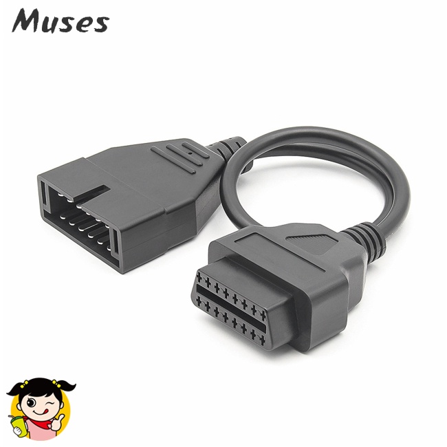 Cáp ChuyểN Mở RộNg Obd 9-16V VớI 2 ĐầU KếT NốI 2pin Sang 16pin Cho Xe Hơi