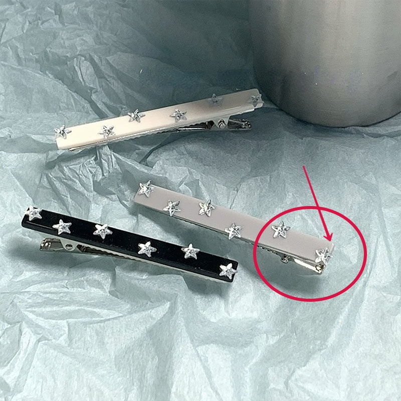 Kẹp Tóc Hình Ngôi Sao 3D Phong Cách Hàn Quốc Cho Nữ