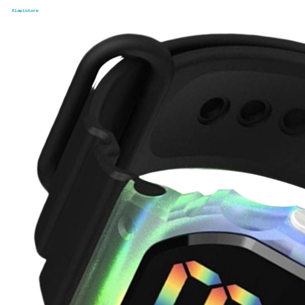 Đồng Hồ Điện Tử Màn Hình LED Thay Đổi Màu Sắc Chống Nước Dài 30M