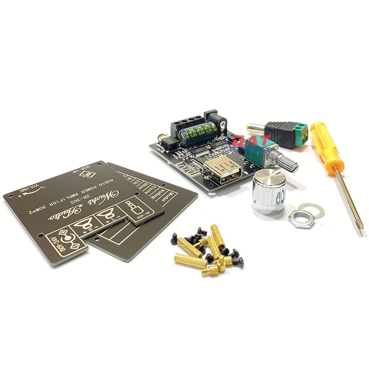 Mạch Khuếch Đại Âm Thanh USB Bluetooth 2*30W ZK-302