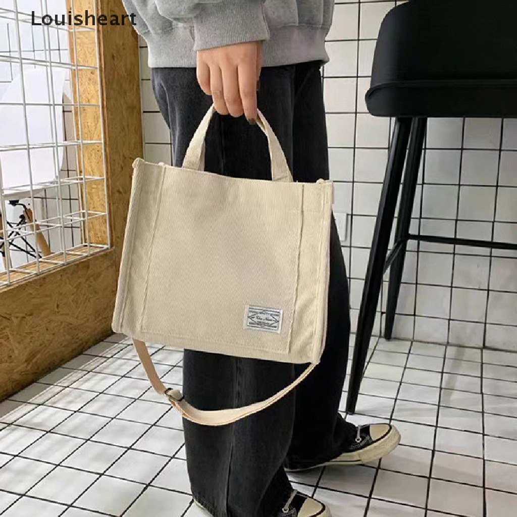 Túi Đeo Chéo Vai Louisheart Vải Nhung Phong Cách Retro Dành Cho Nữ TFG