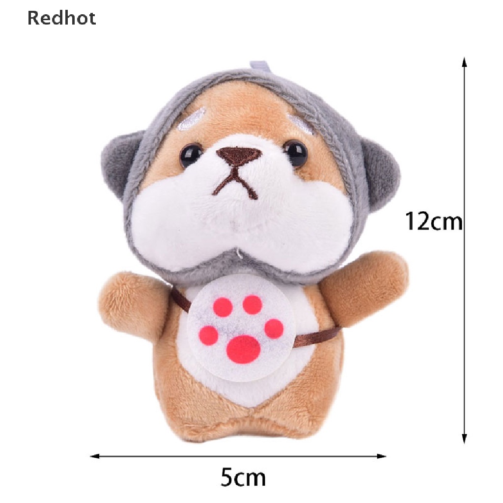 &lt; Redhot &gt; Móc Khóa Điện Thoại Hình Chú Chó Shiba Inu Nhồi Bông Dễ Thương