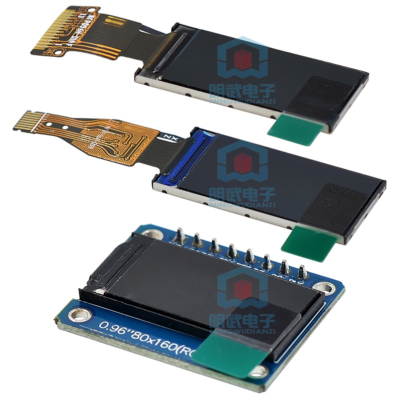 Màn Hình Màu 0.96 inch TFT LCD 80 * 160 ST7735 HD IPS