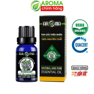 Tinh dầu Hương thảo AROMA Rosemary Essential Oil, tinh dầu thơm phòng, nguyên chất