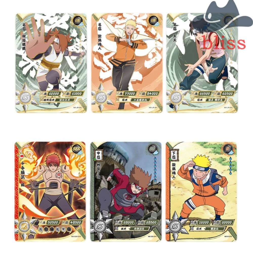 Bộ Sưu Tập Thẻ Bài Đồ Chơi Nhân Vật Hoạt Hình Naruto Kawaii Cổ Điển Quà Tặng Giáng Sinh Cho Trẻ Em