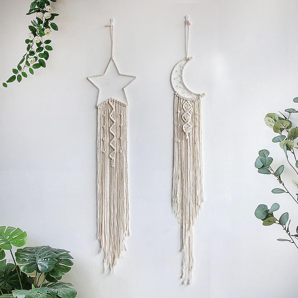 CONOPERY Dreamcatcher Hình Mặt Trăng Ngôi Sao Phong Cách Boho Mới