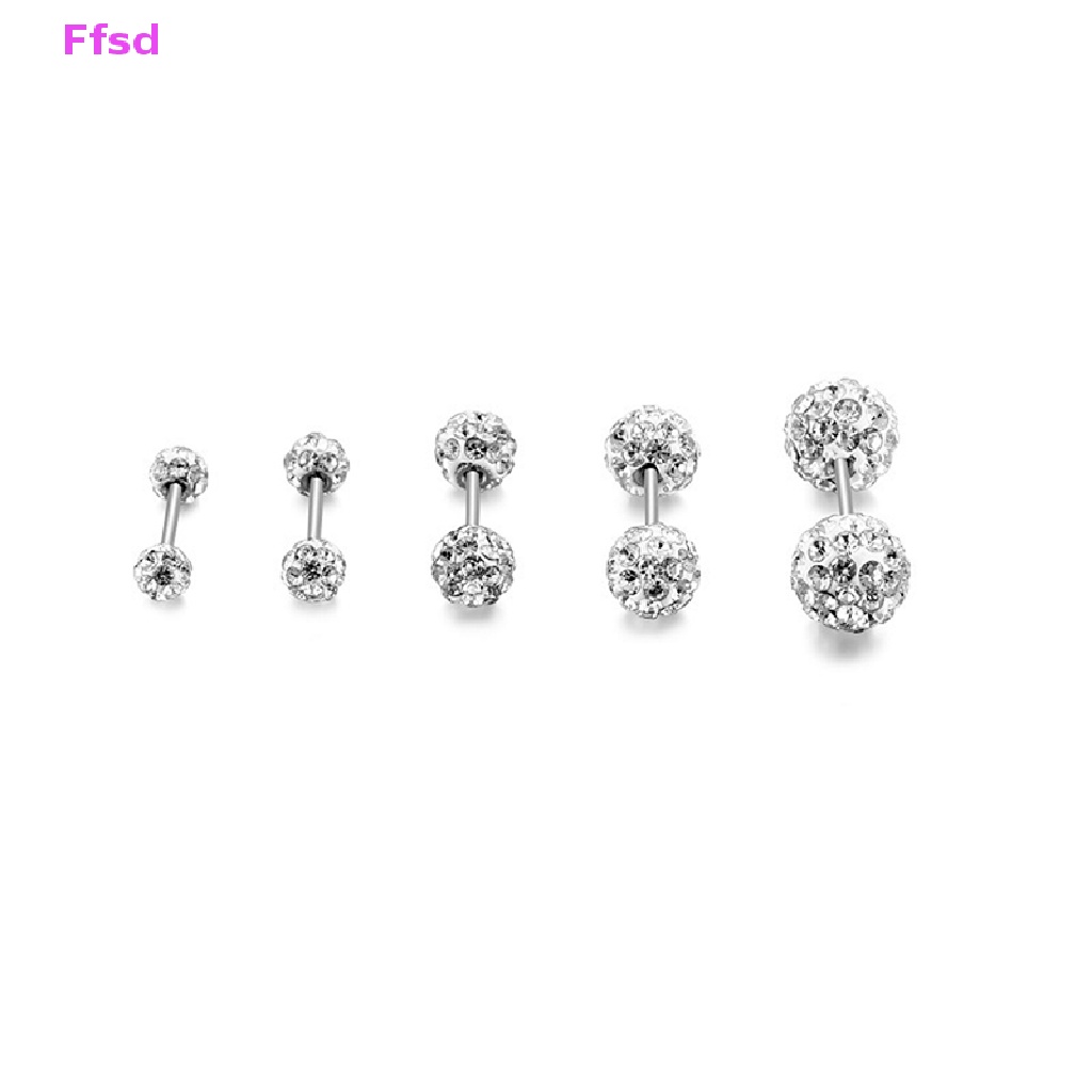 1 Khuyên Tai Bạc 925 Đính Đá Zircon Thời Trang Cho Nữ