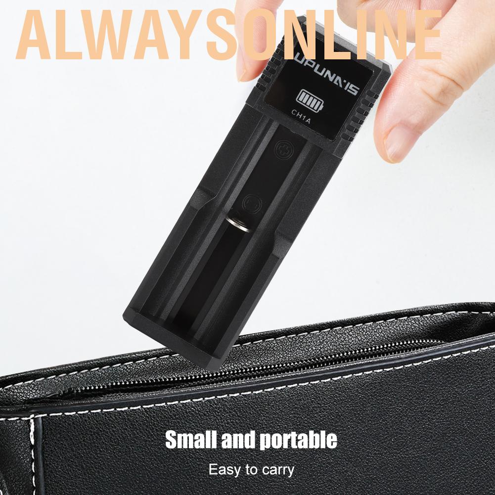 Alwaysonline Universal CH1A USB DC 5V 2A Charger Battery For Rechareable Batteries