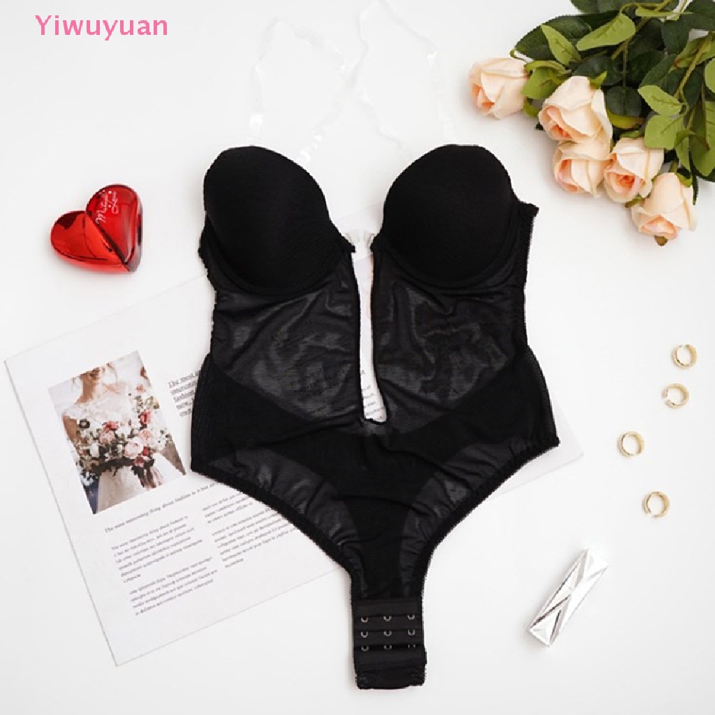 Bộ Áo Liền Quần Hở Lưng Cổ Chữ V Sâu Quyến Rũ Dành Cho Nữ