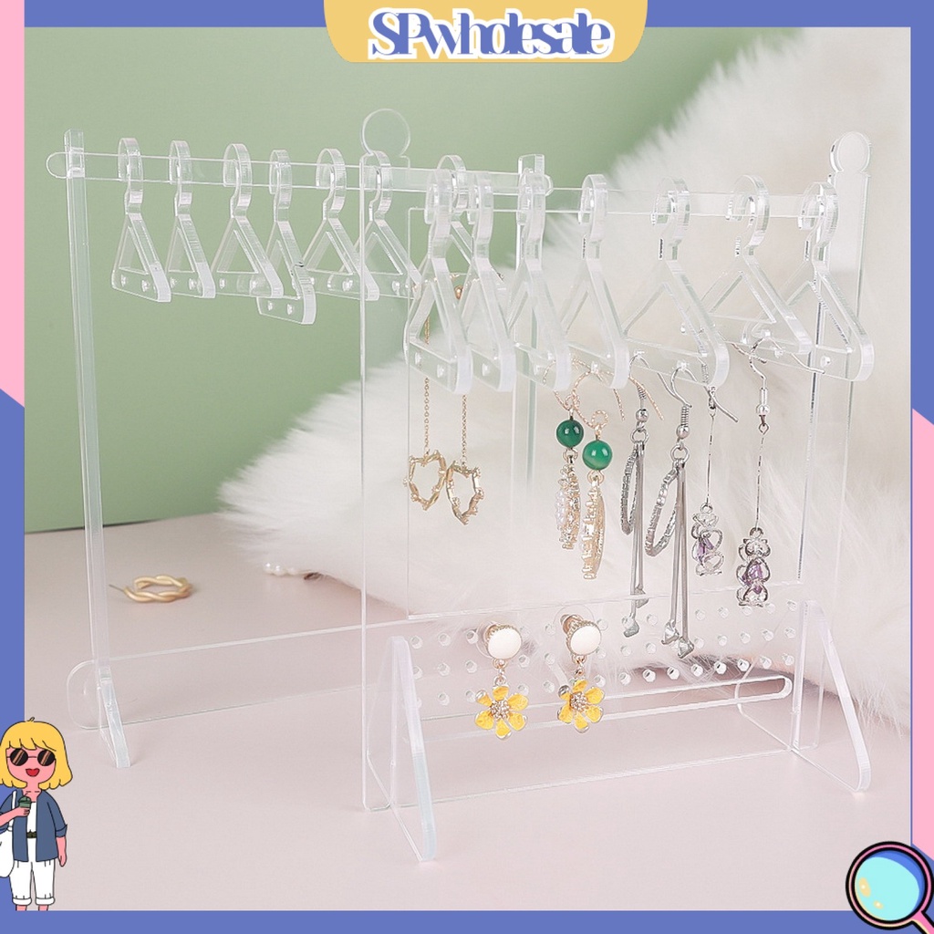 <SPwholesale> Giá Đỡ Trưng Bày Trang Sức Bằng Acrylic Trong Suốt Sức Chứa Lớn