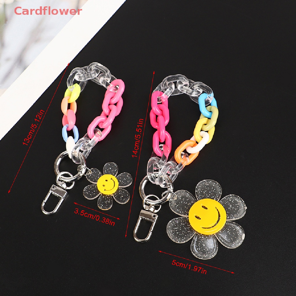 1 Móc Khóa Hình Hoa Hướng Dương Nhiều Màu Mới