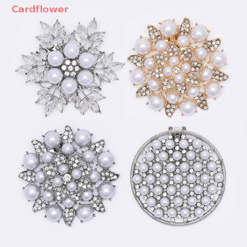 1 Cặp Kẹp Đính Đá Trang Trí Giày Cao Gót Cho Cô Dâu Mới