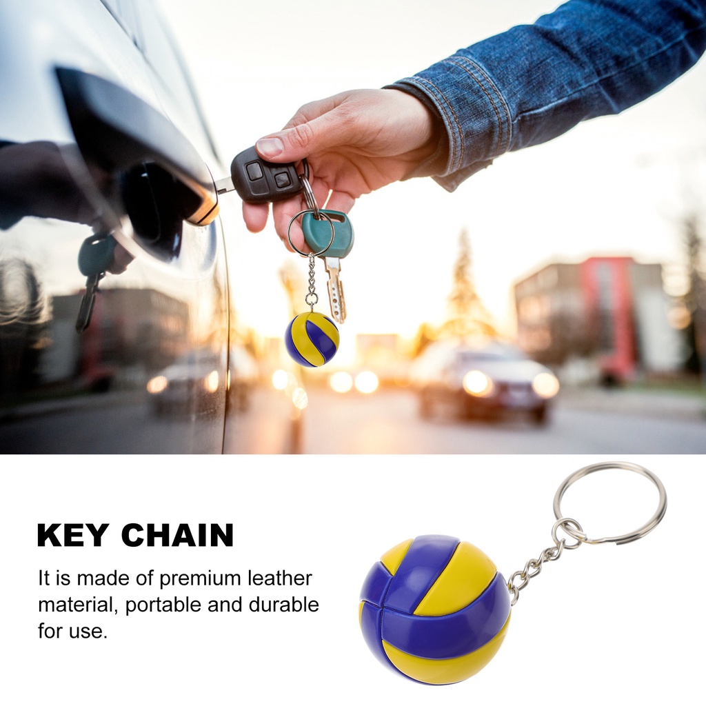 Móc Khóa Xe Hơi Thể Thao Hình Quả Bóng Đá Quà Tặng Cho Học Sinh