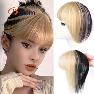 Tóc mái giả 3d màu hồng tự nhiên thời trang cho nữ