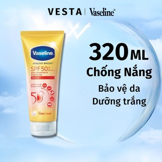 Vaseline Sữa Dưỡng Thể Trắng Da Healthy White UV Lightening Body Lotion