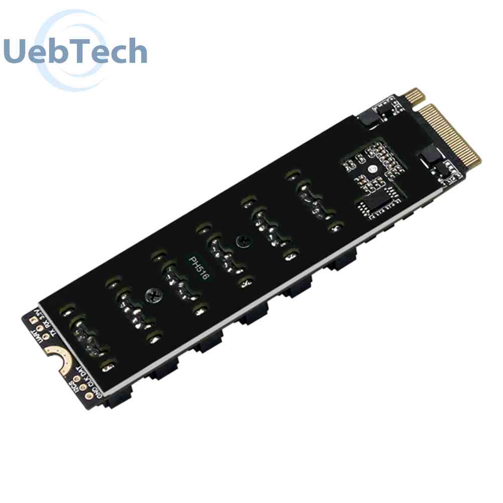 Card Mở Rộng M2 M-EKY PCIE3.0 Sang SATA6G Cho Ổ Cứng SATA