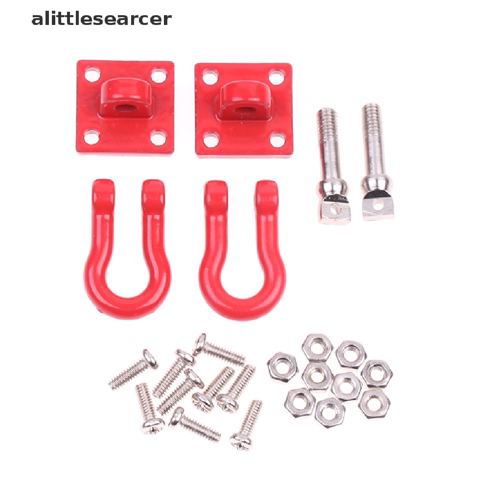 Set 2 Móc Kéo Xe Kéo Leo Núi Bằng Kim Loại Cho Xe Điều Khiển Từ Xa 1 / 10