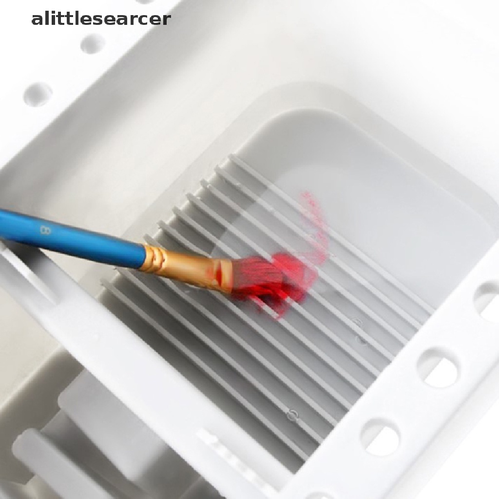 Xô Đựng Cọ Vẽ Kèm Giá Đỡ Màu Nghệ Thuật