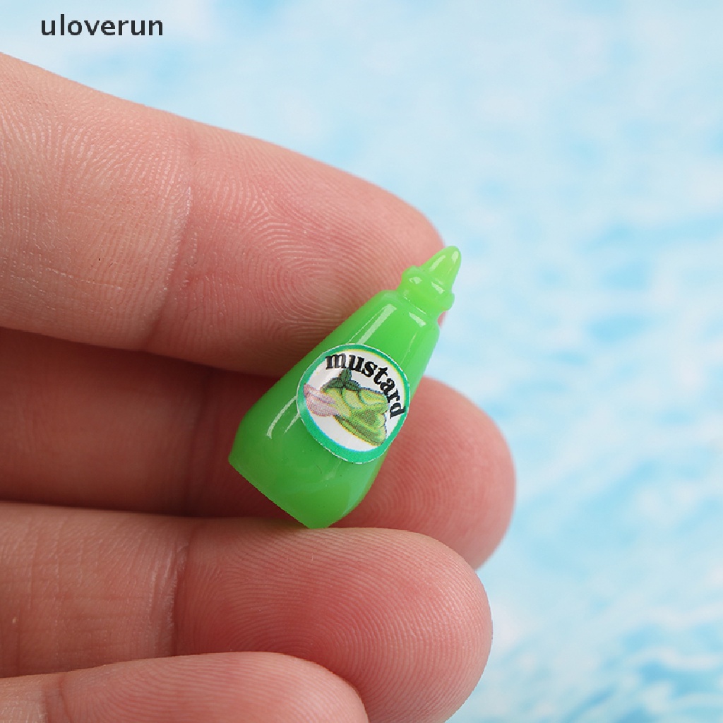 Set 3 Hũ Đựng Nước Sốt Trái Cây Trang Trí Nhà Búp Bê