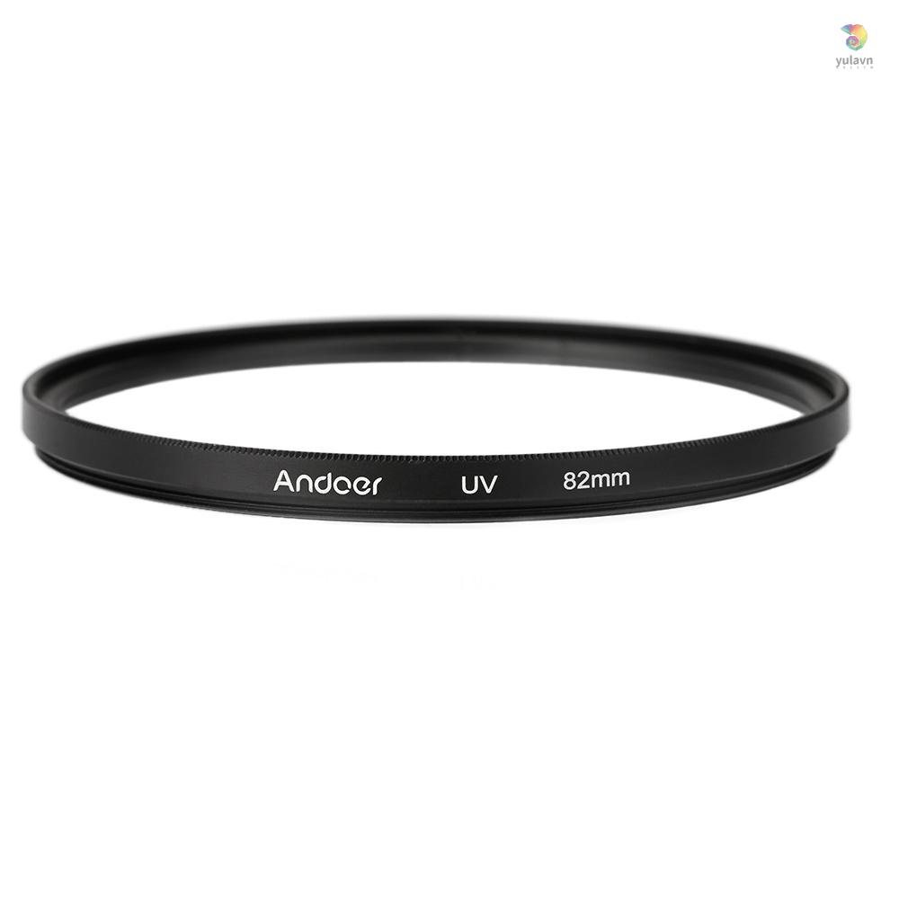Kính Lọc Tia UV Andoer 82mm Cho Máy Ảnh DSLR