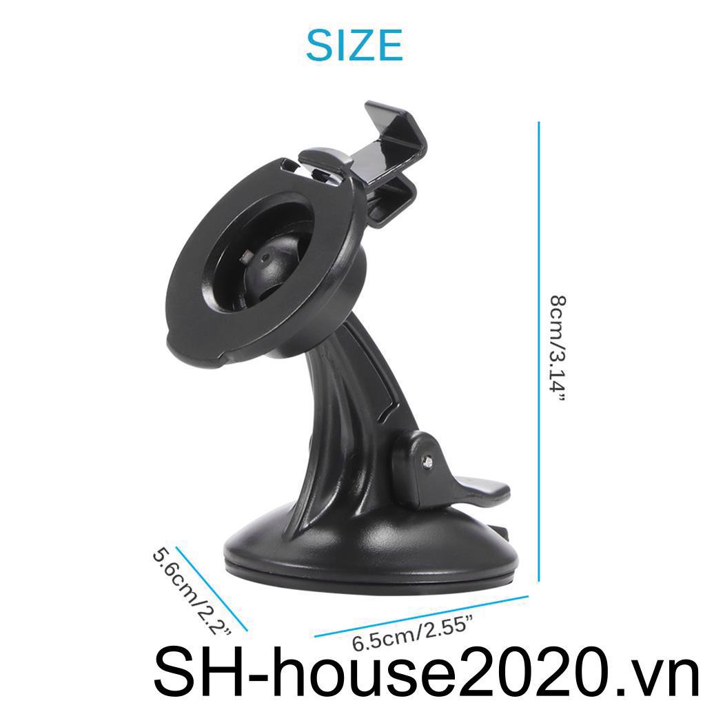 Giá Đỡ Kẹp Định Vị GPS Màu Đen Có Giác Hút Mạnh Thay Thế Cho Xe Hơi 2497LMT 2557LMT