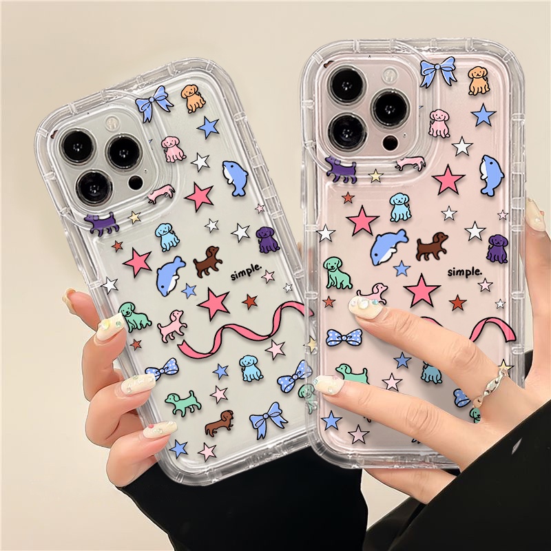 Ốp Điện Thoại TPU Silicon Mềm Trong Suốt Chống Sốc Cho IPhone 11 13 14 12 Pro 7 8 6 6s Plus XS Max X XR