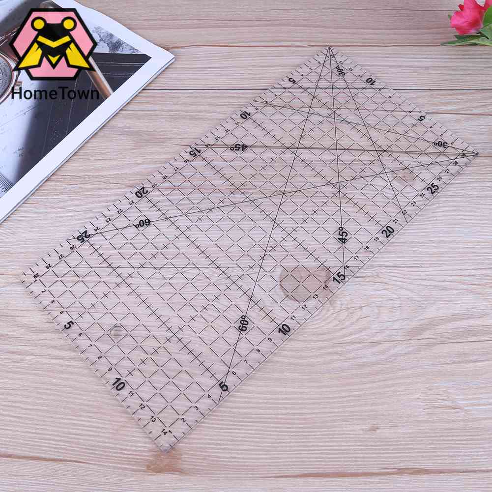 Thước Hình Tam Giác Dày Cỡ Lớn 30X15Cm Chuyên Dùng Trong May Vá