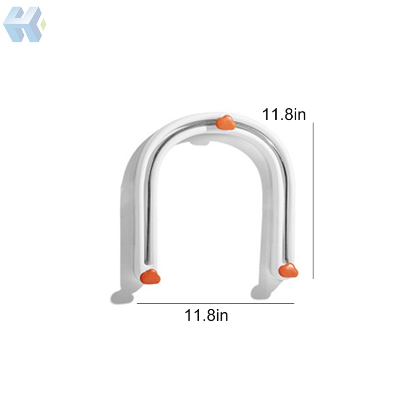 Móc Treo Chậu Rửa Gắn Tường Không Đục Lỗ Màu Cầu Vồng Gấp Gọn Được Sắp Xếp Gọn
