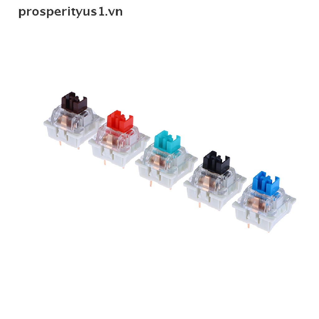 Set 1 / 10 Công Tắc Chống Bụi Cho Bàn Phím Cơ Chơi Game CyanTea / Xanh Lá / Đỏ Tuyến Tính MX